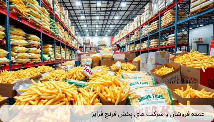 عمده فروشان و شرکت های پخش فرنچ فرایز؛ قلب توزیع در بازار